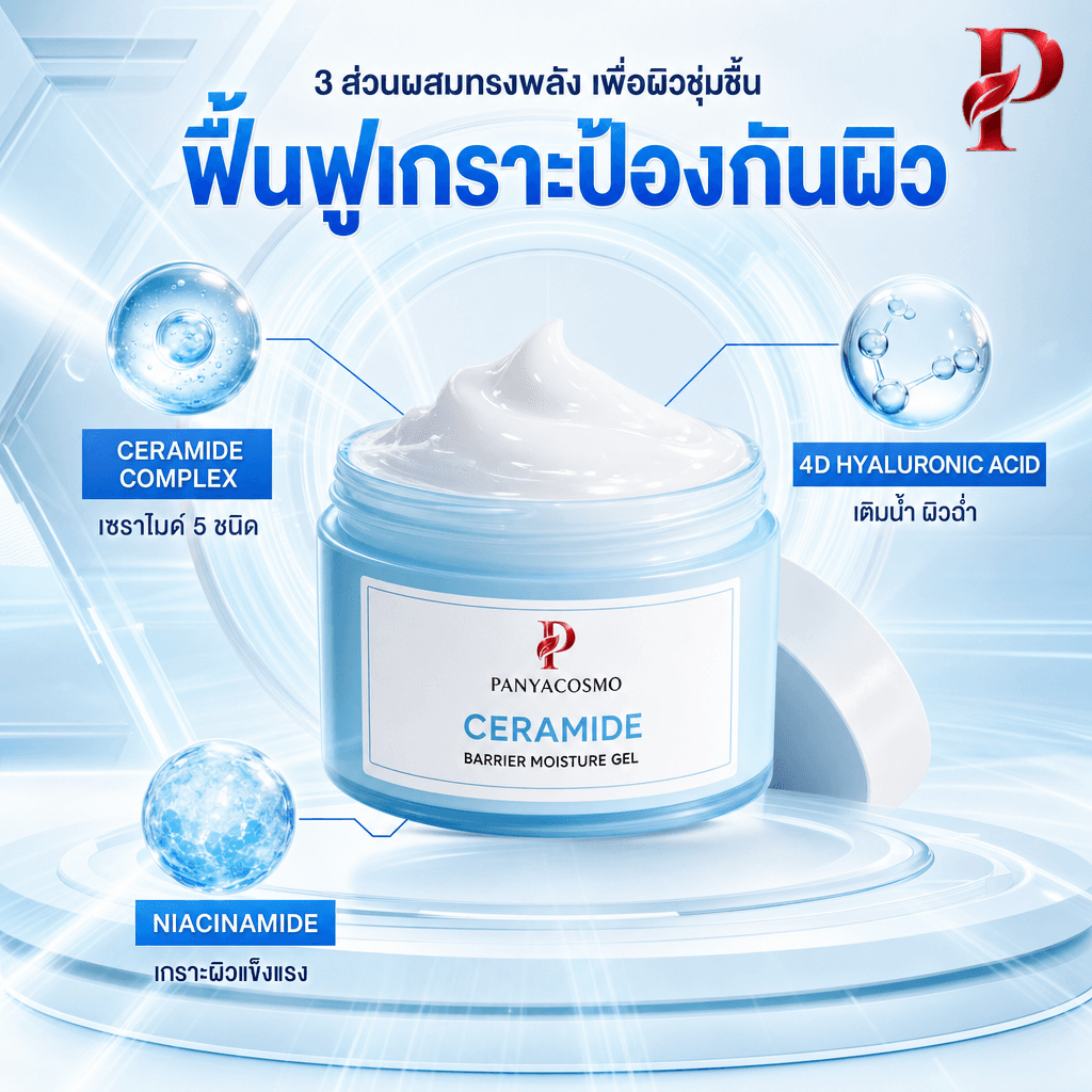 ปัญญาคอสโม เซราไมด์ แบริเออร์ มอยส์เจอร์ เจล (Pcosmo-588)