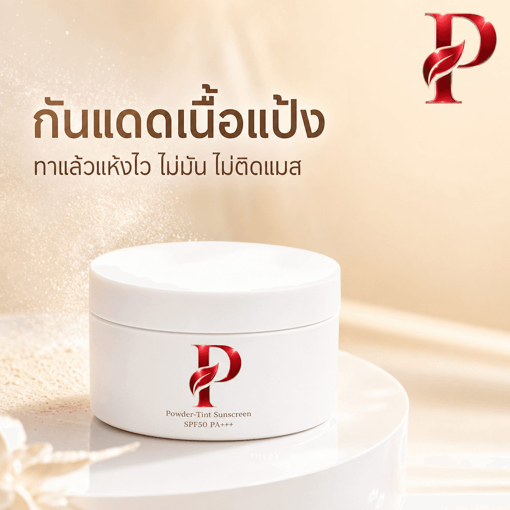 ปัญญาคอสโม ซันสกรีน พาวเดอร์ทินท์ ครีม (Pcosmo-331)