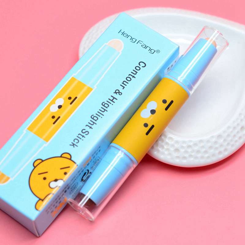 ?พร้อมส่ง-ของแท้? คอนทัวร์และไฮไลต์ ในแท่งเดียวContour &amp; Highlight Stick Hengfang ขายปลีกส่งเครื่องสำอาง ราคาถูก