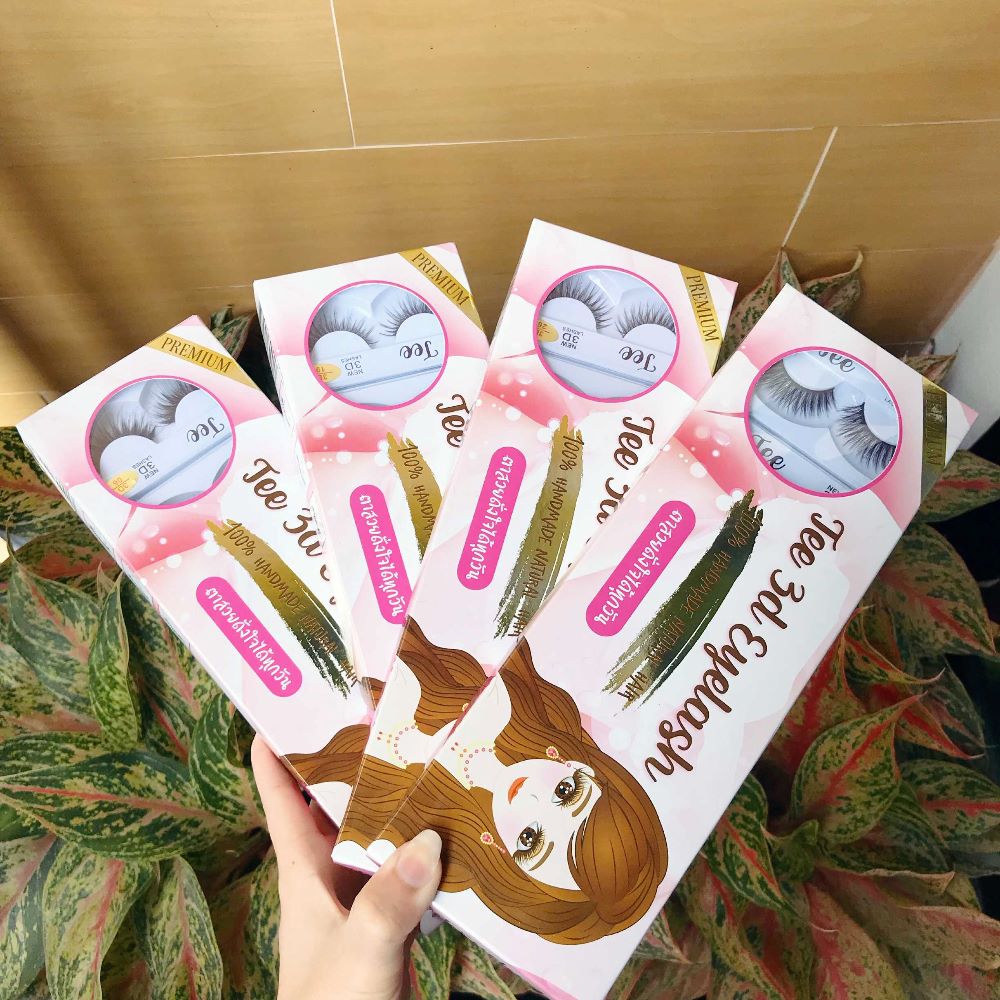 ขนตาปลอม3D ทำจากผมธรรมชาติ 100% รับตัวแทนจำหน่าย