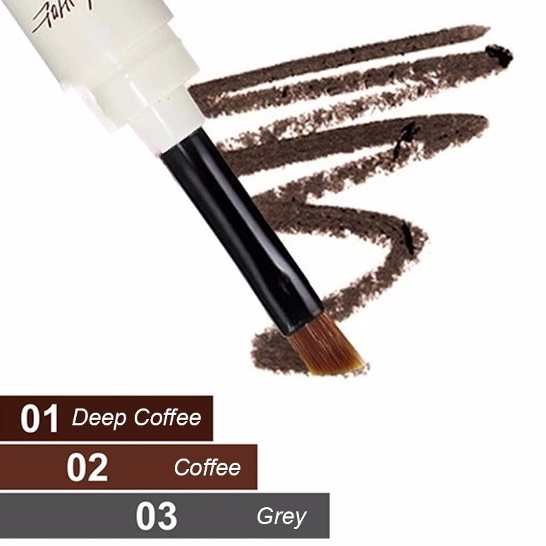เขียนคิ้ว กันน้ำ EYEBROW NOVO 5068 ขายดี เท่น้ำเท่ท่า ขายปลีกส่ง ราคาถูก ขายเครื่องสำอาง
