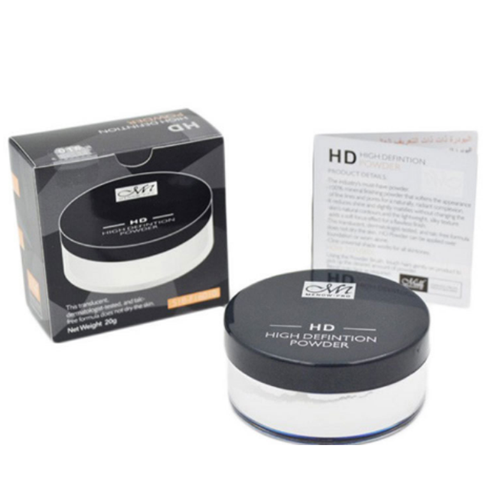 ขายปลีกส่ง เครื่องสำอาง?แท้/พร้อมส่ง ?แป้งฝุ่นควบคุมความมันตลอดวัน บางเบาไม่อุดตันผิว เนื้อละเอียดโปร่งแสง สัมผัสเนียนนุ่มดุจกำมะหยี่ สามารถใช้ได้ทุกสีผิว ไม่ทำให้สีรองพื้นเพี้ยน เผยผิวเรียบเนียนอย่างเป็นธรรมชาติ MENOW White Color Loose Powder Long Lasting wear