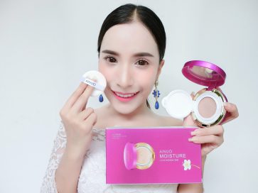 แป้งน้ำคุชชั่น แป้งพัฟ แป้งรองพื้นใช้ดี Ainuo A479