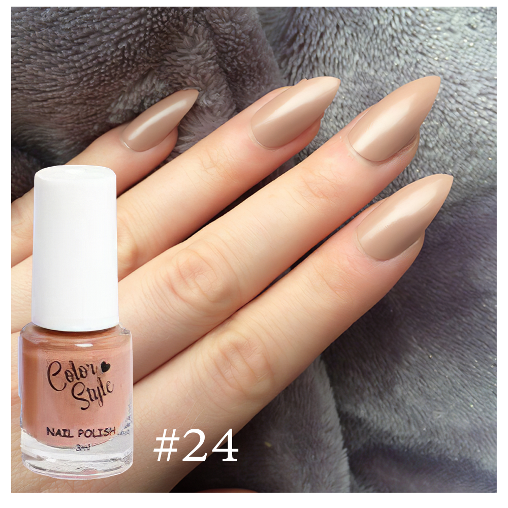 COLOR STYLE NAIL POLISH น้ำยาทาเล็บ แห้งไว ติดทน ไม่ทำให้เล็บเสีย