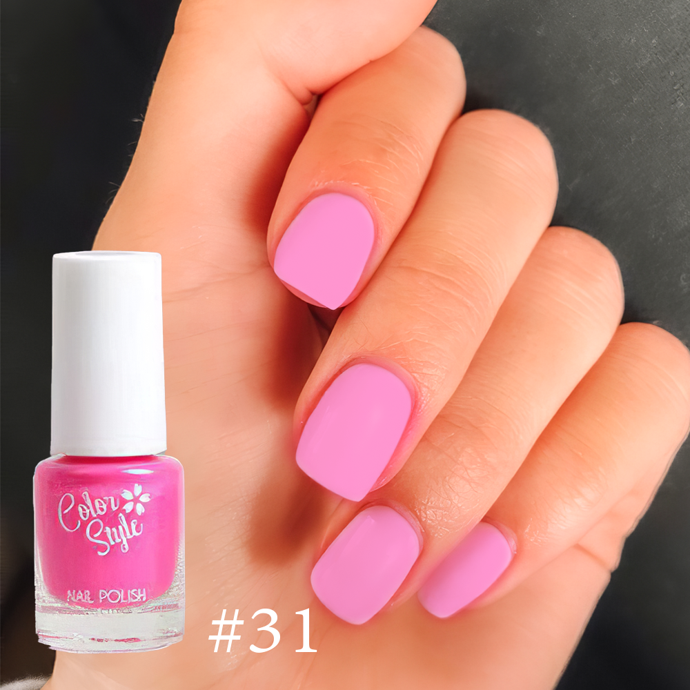 COLOR STYLE NAIL POLISH น้ำยาทาเล็บ แห้งไว ติดทน ไม่ทำให้เล็บเสีย