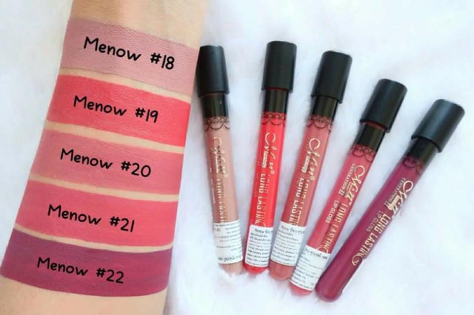 ลิปกลอส มีนาว ฮิตตลอดกาล ลิปจุ๊บไม่หลุด lip gloss
