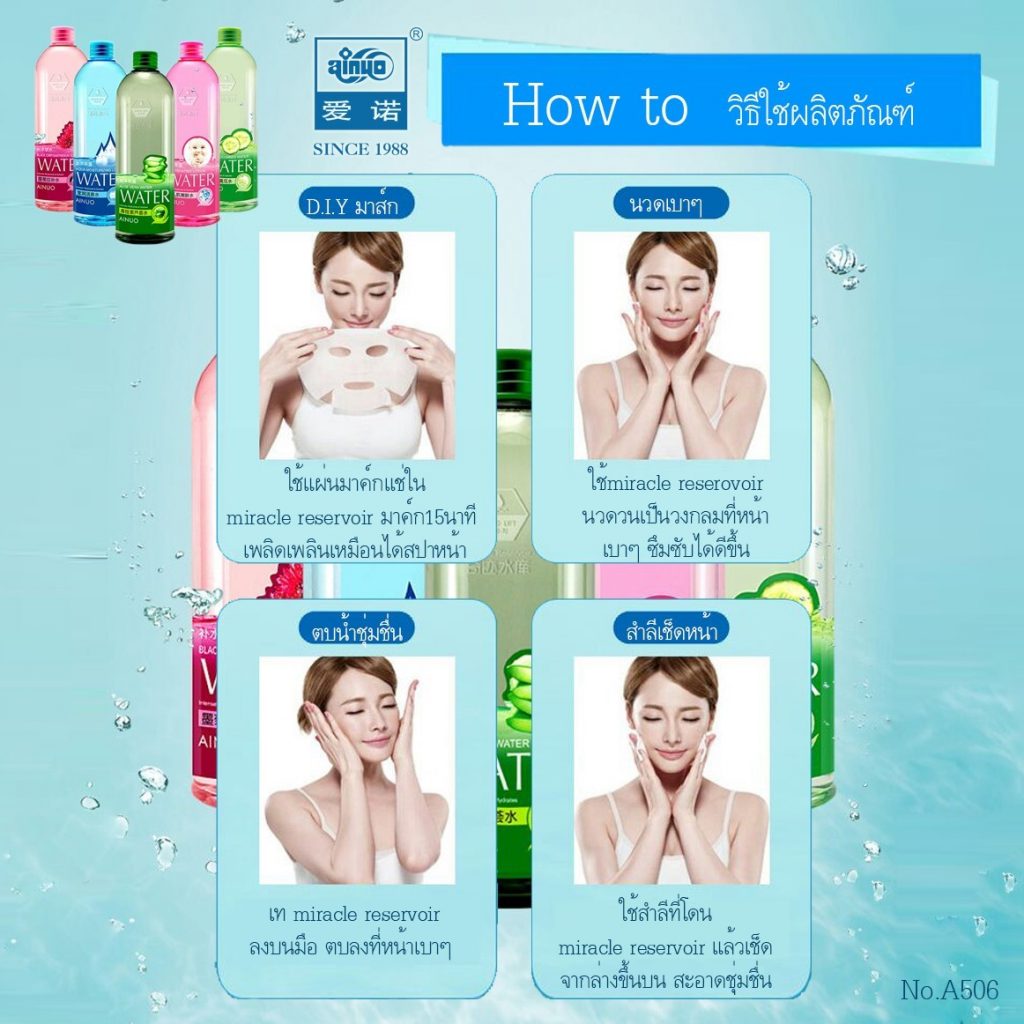 Ainuo Mask มาร์ค น้ำตบ A506
