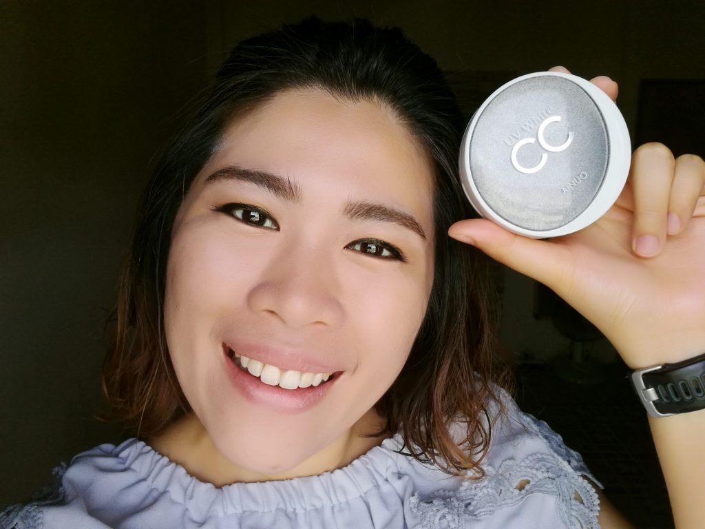 รับตัวแทนจำหน่ายจ้า เครื่องสำอางค์ แป้งน้ำคุชชั่น ซื้อเยอะ แจกทองจ้า Ainuo UV White CC essence ซีซี คุชชั่น ยูวีไวท์  A448
