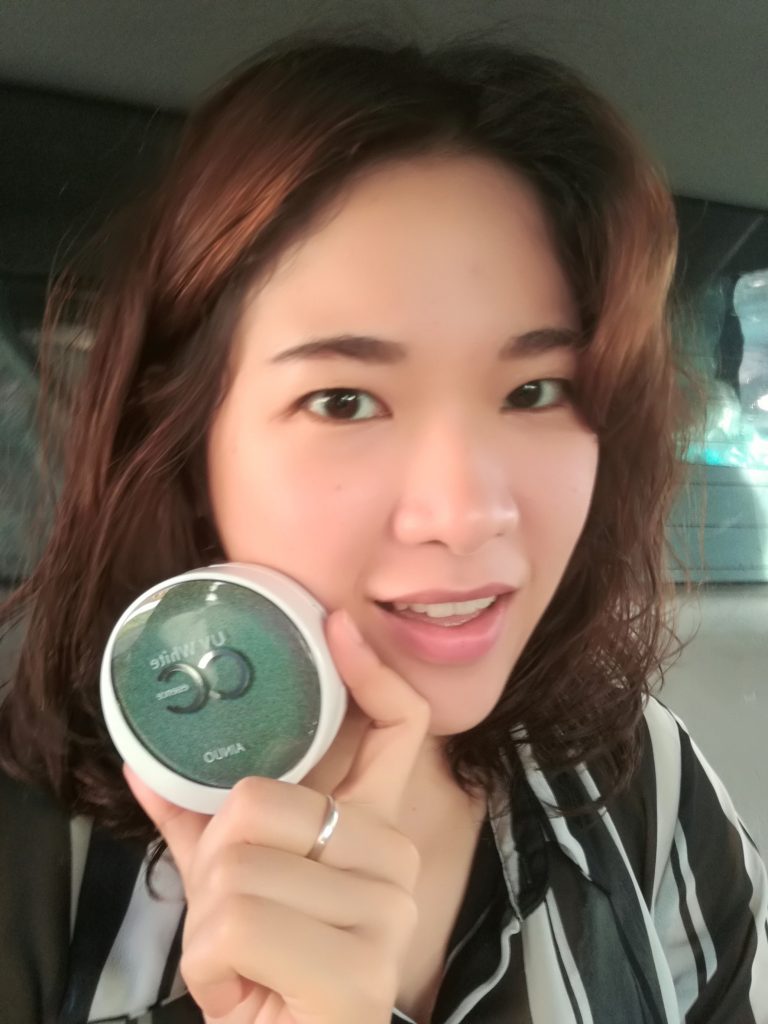 รับตัวแทนจำหน่ายจ้า เครื่องสำอางค์ แป้งน้ำคุชชั่น ซื้อเยอะ แจกทองจ้า Ainuo UV White CC essence ซีซี คุชชั่น ยูวีไวท์  A448