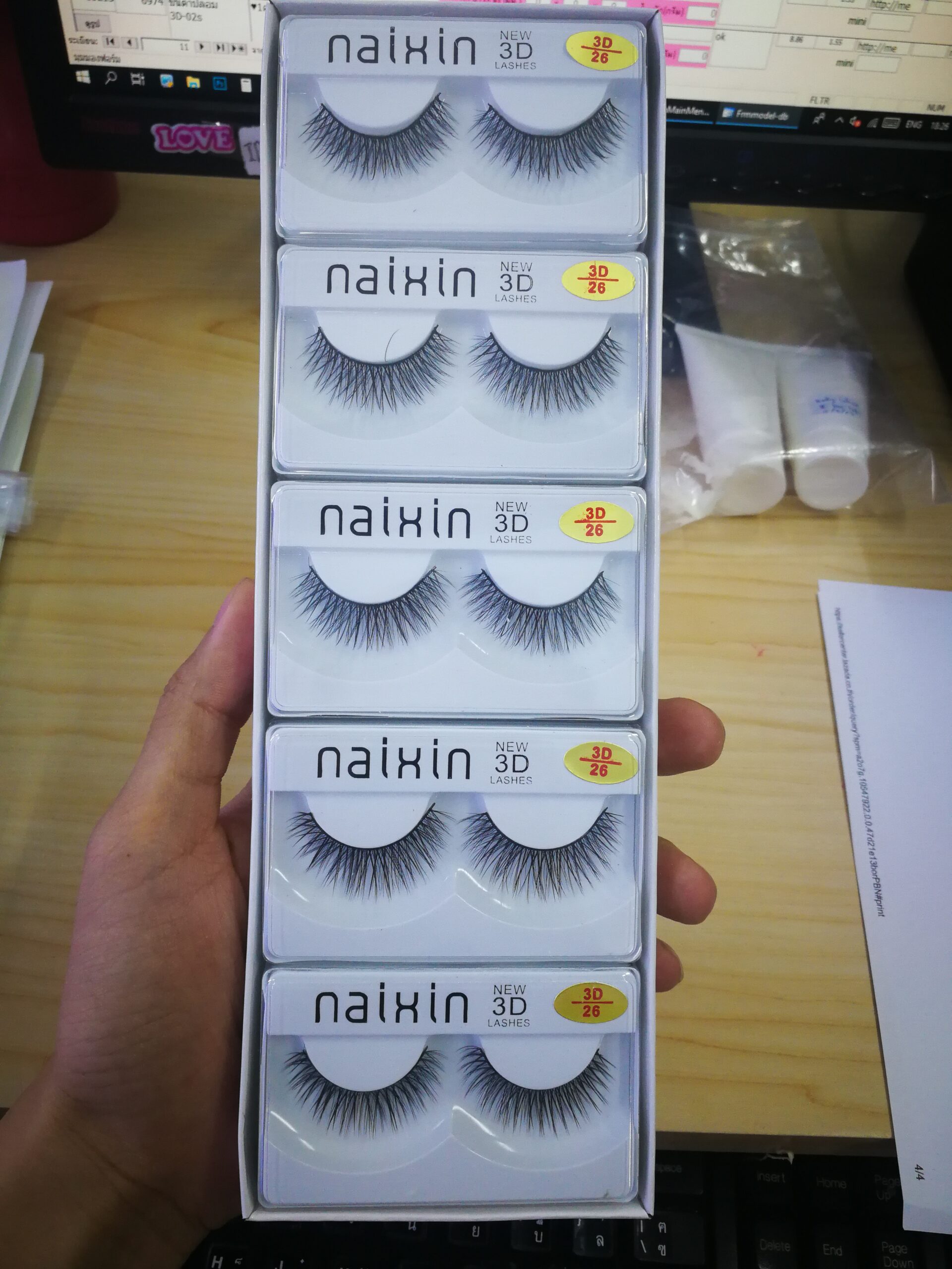 ขายปลีก-ส่ง ขนตาปลอมสวย ขนตาปลอม3มิติ 3D ราคาถูก