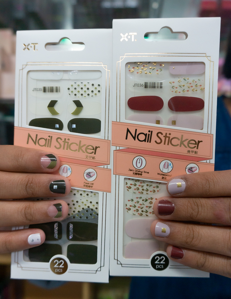 สติกเกอร์ติดเล็บสวยๆ NAIL STICKER ขายปลีกส่ง สติกเกอร์ติดเล็บ
