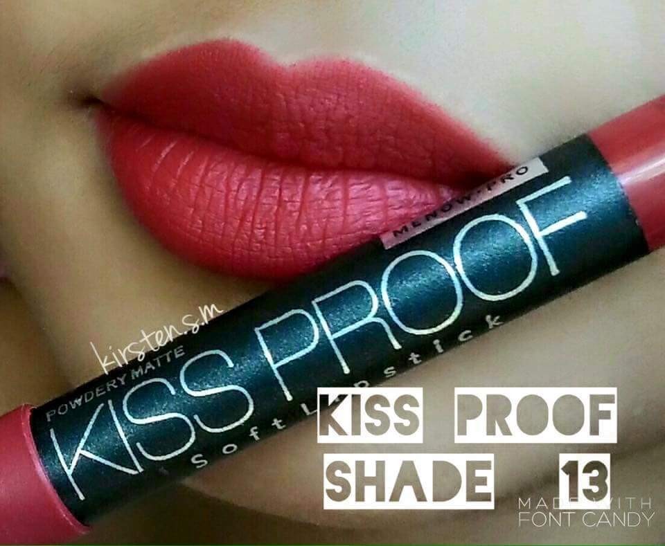 Mn kiss proof ลิปเนื้อแมท สุดสวย ติดทน ราคาไม่แพง รับตัวแทนจำหน่ายเครื่องสำอางค์