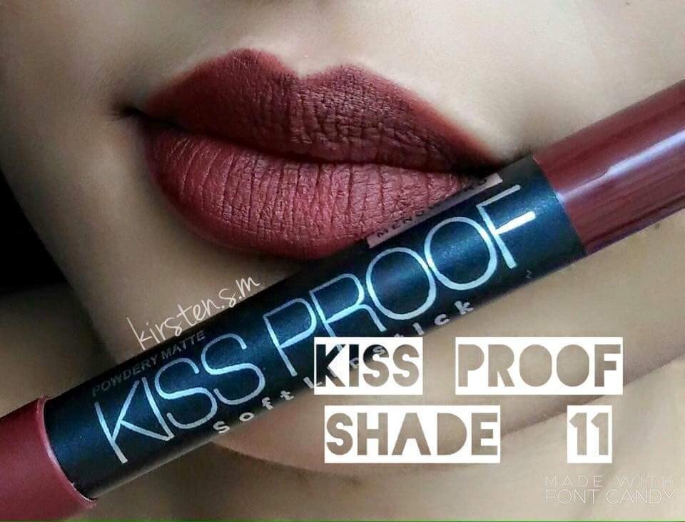 Mn kiss proof ลิปเนื้อแมท สุดสวย ติดทน ราคาไม่แพง รับตัวแทนจำหน่ายเครื่องสำอางค์
