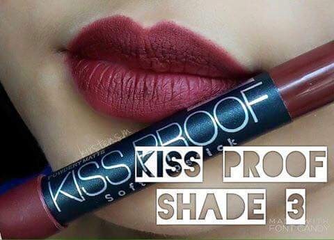 Mn kiss proof ลิปเนื้อแมท สุดสวย ติดทน ราคาไม่แพง รับตัวแทนจำหน่ายเครื่องสำอางค์