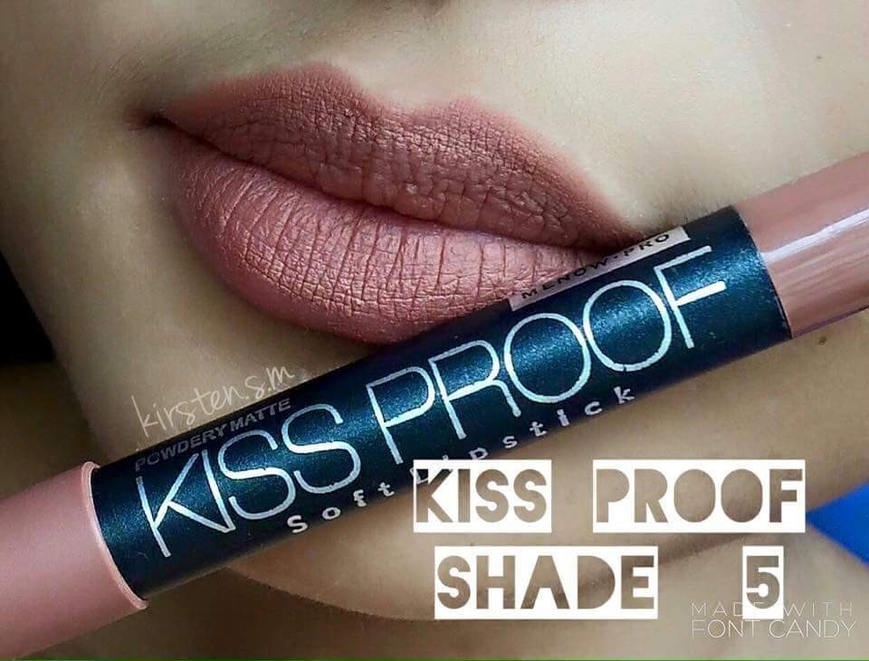 Mn kiss proof ลิปเนื้อแมท สุดสวย ติดทน ราคาไม่แพง รับตัวแทนจำหน่ายเครื่องสำอางค์