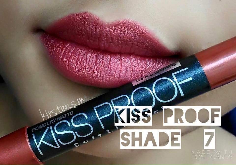 Mn kiss proof ลิปเนื้อแมท สุดสวย ติดทน ราคาไม่แพง รับตัวแทนจำหน่ายเครื่องสำอางค์