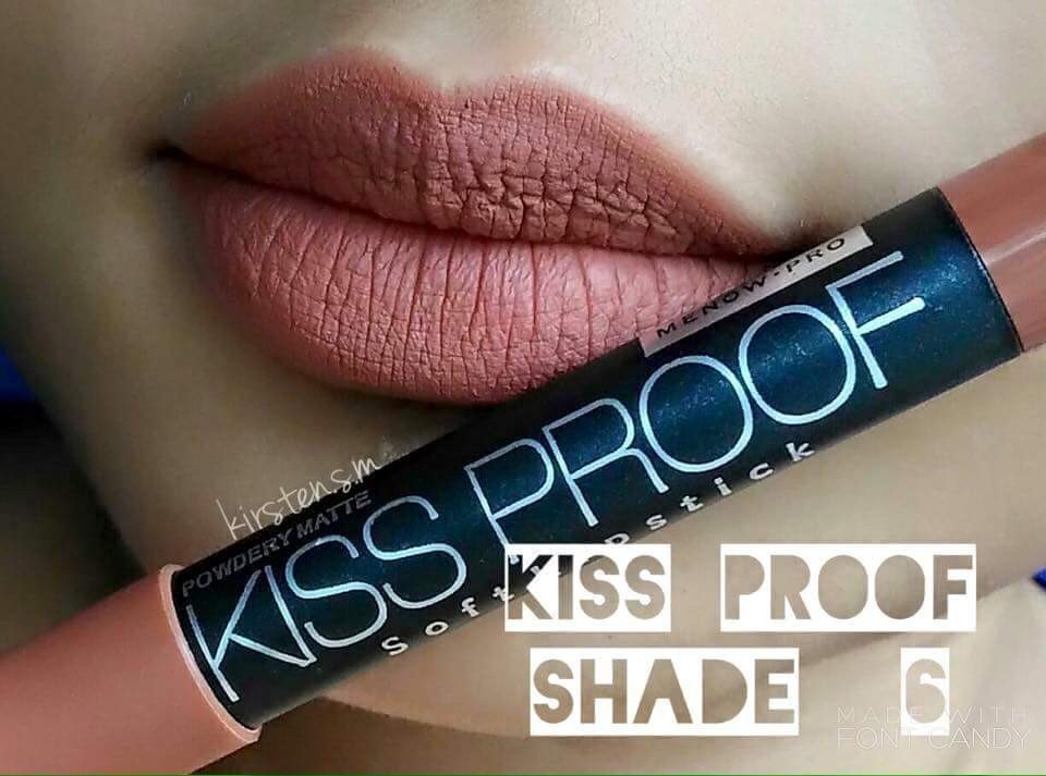 Mn kiss proof ลิปเนื้อแมท สุดสวย ติดทน ราคาไม่แพง รับตัวแทนจำหน่ายเครื่องสำอางค์