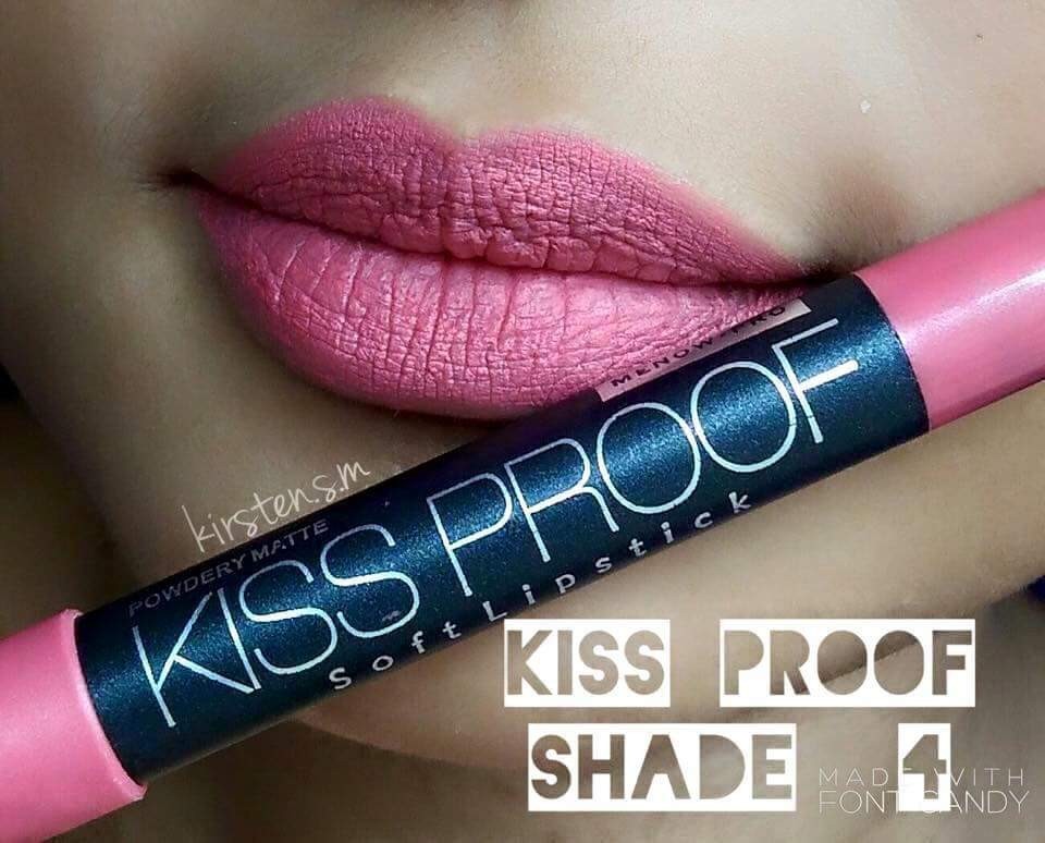 Mn kiss proof ลิปเนื้อแมท สุดสวย ติดทน ราคาไม่แพง รับตัวแทนจำหน่ายเครื่องสำอางค์