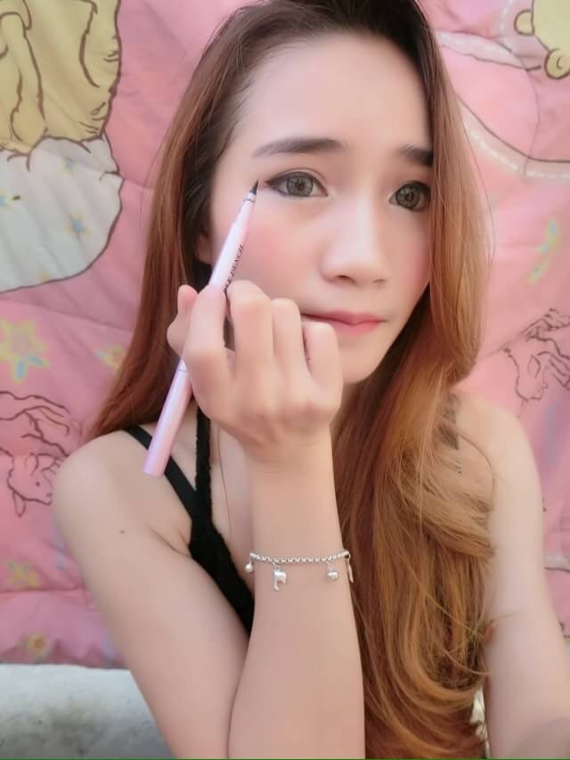 มีมิเอะ 2อิน1 เซ็กซี่ บิ๊กอายส์ auto eyebrow + liquid eyeliner M1725