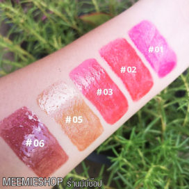 ลิปกลอสสีรุ่นใหม่ล่าสุด! เนื้อสีชัดกลบสีปากได้ดี ช่วยบำรุงริมฝีปากให้ดูเอิบอิ่มอย่างเป็นธรรมชาติ อ่อนโยนต่อริมฝีปาก SFR 5186
