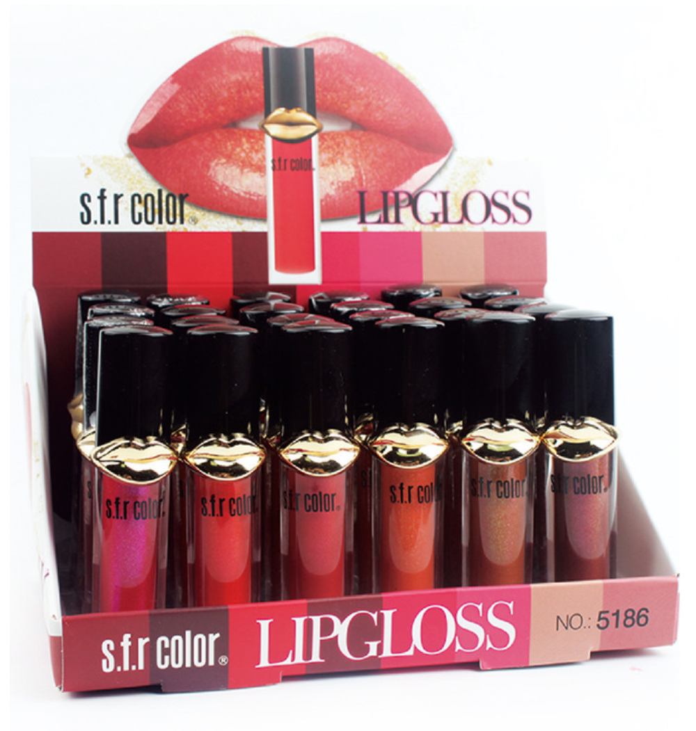 ลิปกลอสกริตเตอร์ LIPGLOSS SFR 5186