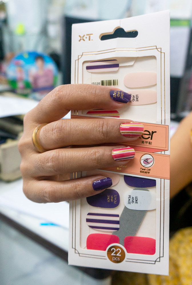 สติกเกอร์ติดเล็บสวยๆ NAIL STICKER ขายปลีกส่ง สติกเกอร์ติดเล็บ