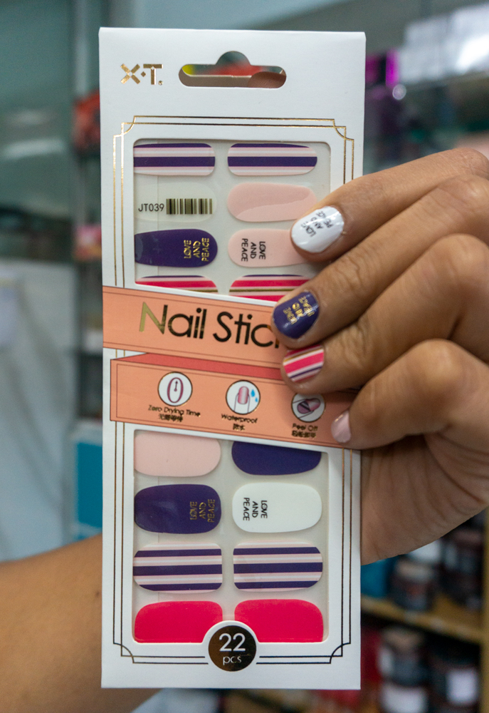 สติกเกอร์ติดเล็บสวยๆ NAIL STICKER ขายปลีกส่ง สติกเกอร์ติดเล็บ