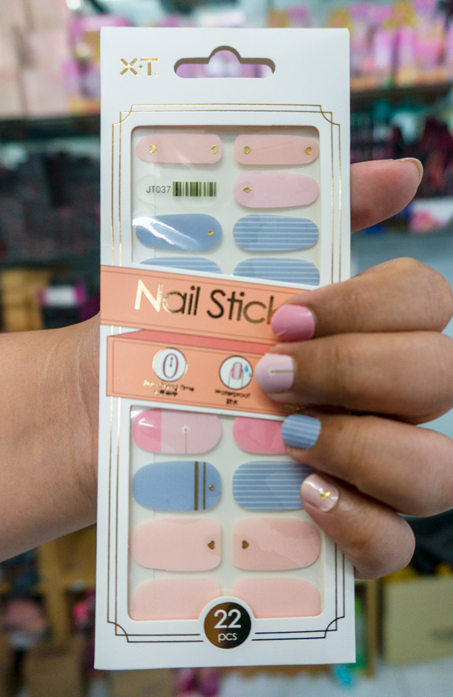 สติกเกอร์ติดเล็บสวยๆ NAIL STICKER ขายปลีกส่ง สติกเกอร์ติดเล็บ