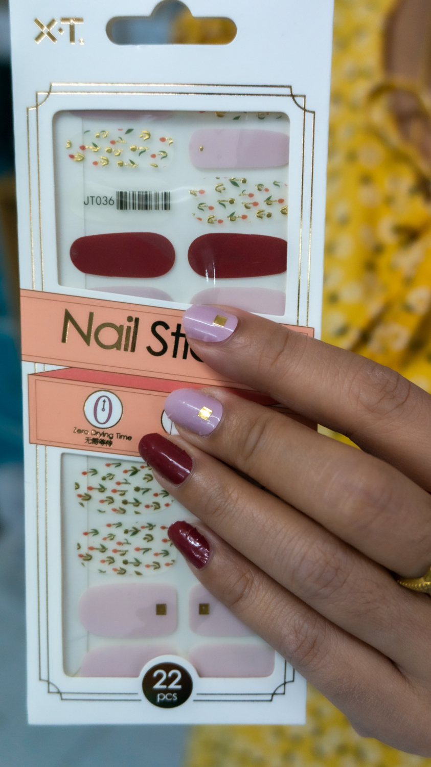 สติกเกอร์ติดเล็บสวยๆ NAIL STICKER ขายปลีกส่ง สติกเกอร์ติดเล็บ