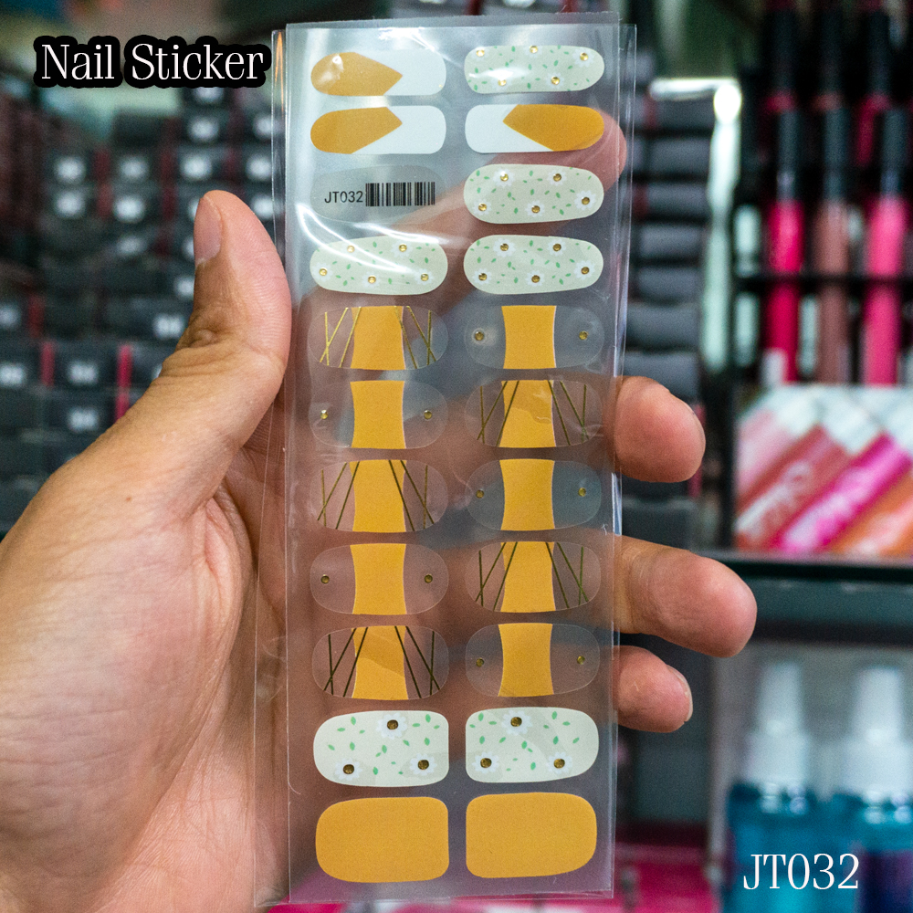 สติกเกอร์ติดเล็บสวยๆ NAIL STICKER ขายปลีกส่ง สติกเกอร์ติดเล็บ