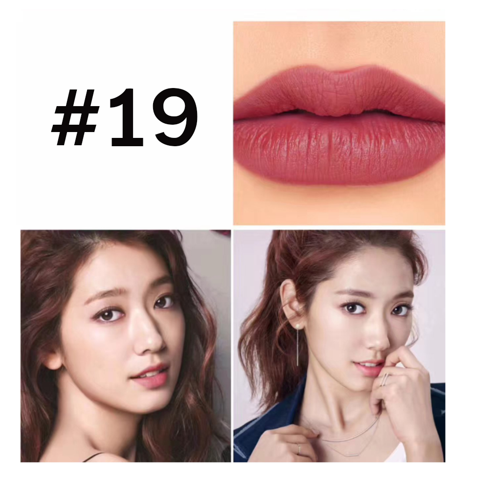(เซ็ต6แท่ง)ลิปสติกเนื้อแมท สวยแน่น เป๊ะ เนื้อลิปเนียนนุ่ม มอบสีสันที่เป็นธรรมชาติ สีสวยคมชัด ติดทนนาน ไม่ทำให้ริมฝีปากแห้ง ขายเครื่องสำอาง Hengfang color lipstick