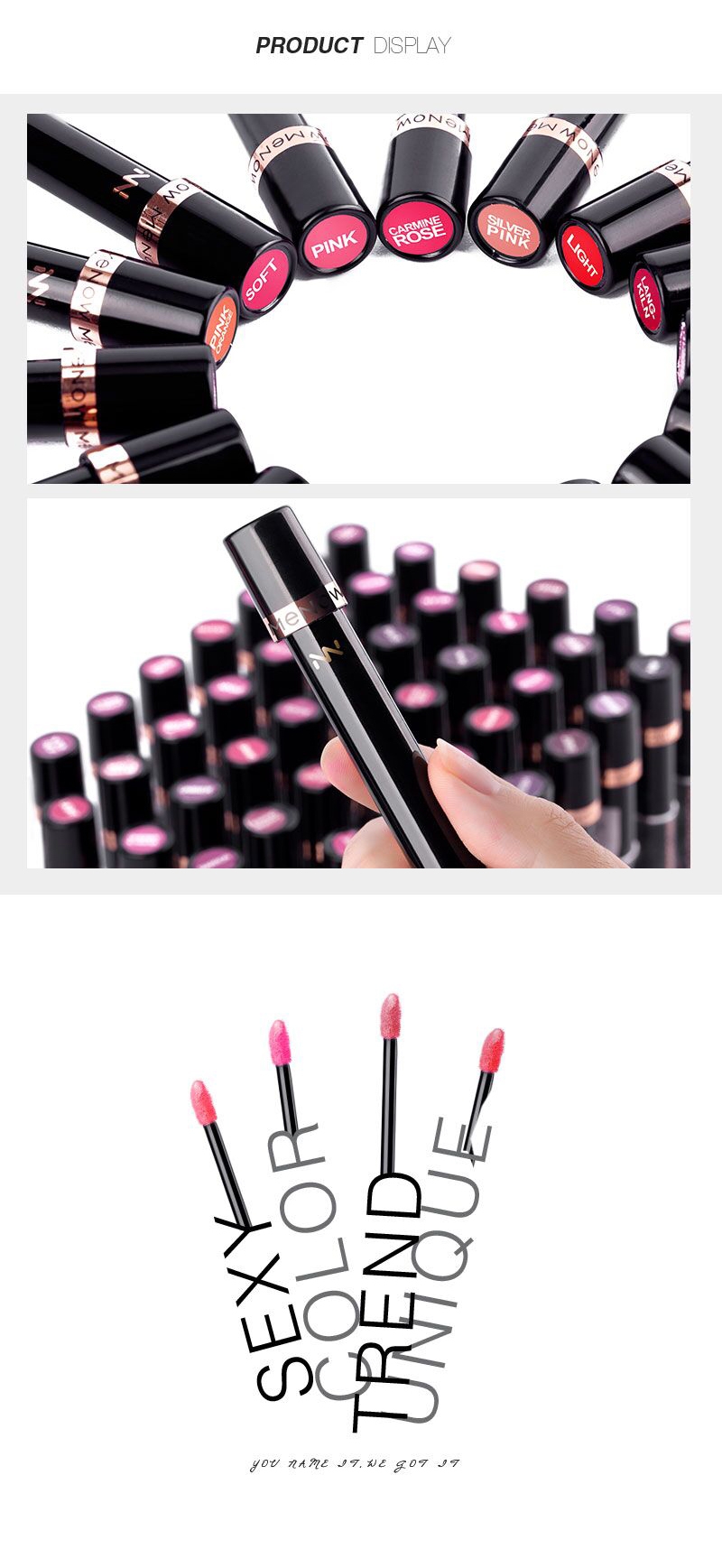 MENOW PRO LIPGLOSS SUPER MATTE สีชัด ติดทนยาวนาน
