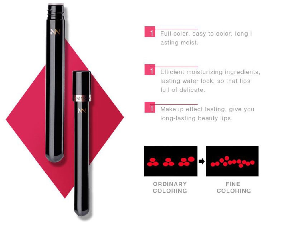 MENOW PRO LIPGLOSS SUPER MATTE สีชัด ติดทนยาวนาน