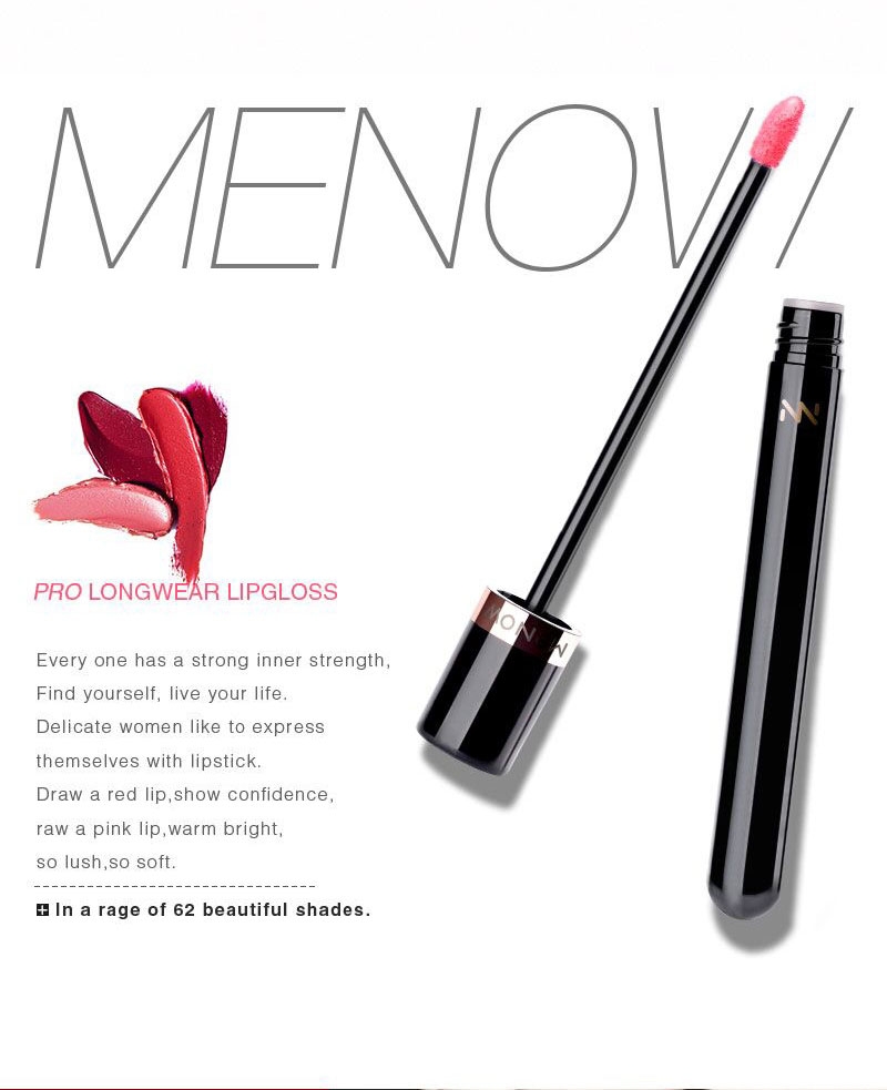MENOW PRO LIPGLOSS SUPER MATTE สีชัด ติดทนยาวนาน