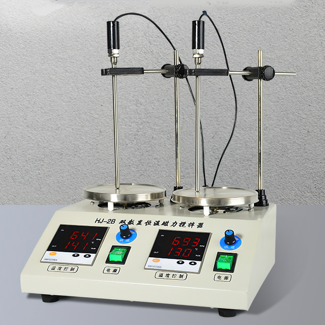 เครื่องกวนสาร ระแบบแม่เหล็ก ทำความร้อนได้  MAGNETIC STIRRER รุ่น HJ ราคาถูก