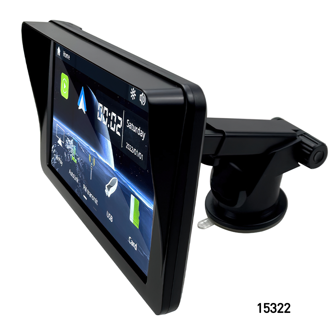 15322  Hicar หน้าจอ 7 นิ้ว หน้าจอcarplay +android auto เชื่อมต่อแบบไร้สายได้  บรรจุภัณฑ์เครื่องสำอางค์ ถูกดีงาม