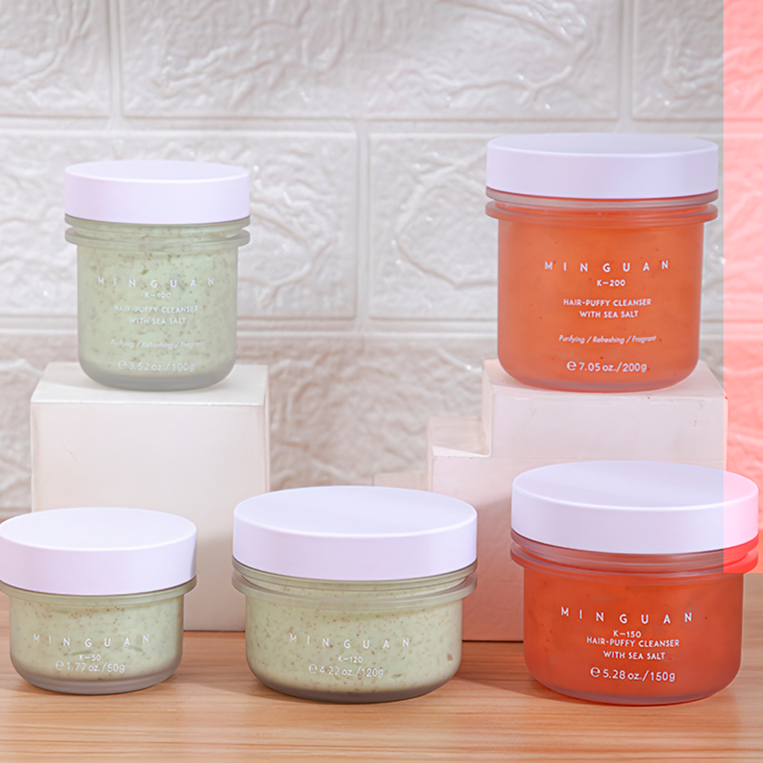 กระปุกครีม ตลับครีม สปา มาพร้อมไม้พายปาดครีม   SG7501 120ml 150ml 200ml  บรรจุภัณฑ์เครื่องสำอางค์ ถูกดีงาม