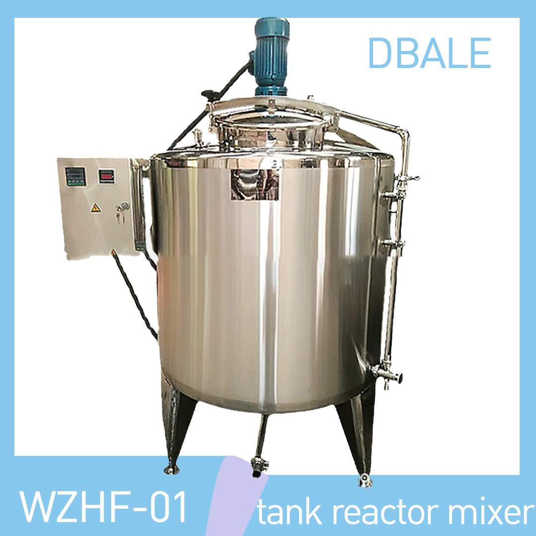 🌈WZHF-01 เครื่องปั่นผสมระบบปิด tank reactor mixer 100L-200L-500L  บรรจุภัณฑ์เครื่องสำอางค์ ถูกดีงาม