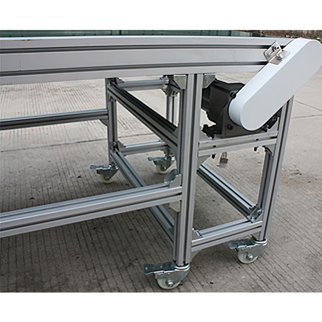 รับทำสายพานลำเลียงสินค้า ราคาถูก สายพาน PVC PU ท่อ ตะแกรงเหล็ก โต๊ะสายพานราคาถูก