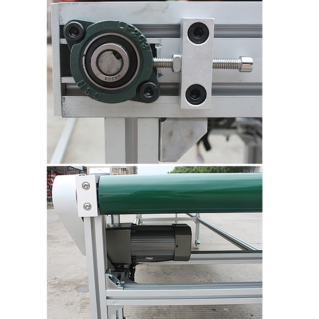 รับทำสายพานลำเลียงสินค้า ราคาถูก สายพาน PVC PU ท่อ ตะแกรงเหล็ก โต๊ะสายพานราคาถูก