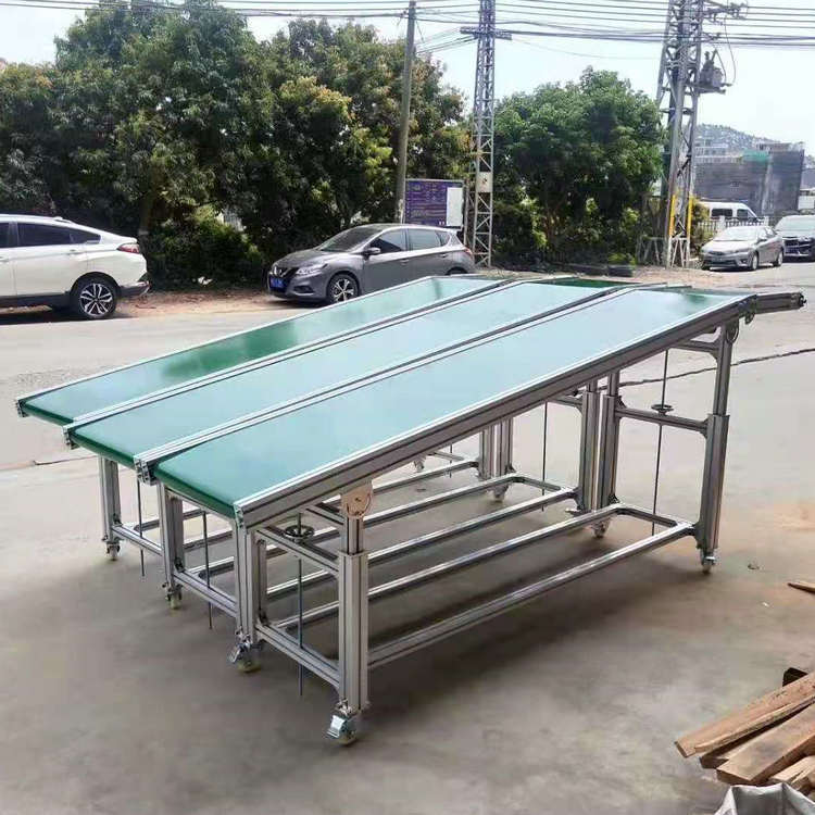 รับทำสายพานลำเลียงสินค้า ราคาถูก สายพาน PVC PU ท่อ ตะแกรงเหล็ก โต๊ะสายพานราคาถูก