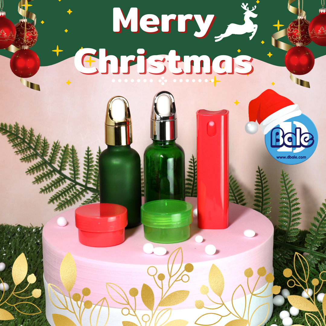 สุขสันต์วันคริสมาส!! Christmas Set ชุดที่ 2  บรรจุภัณฑ์เครื่องสำอางค์ ถูกดีงาม
