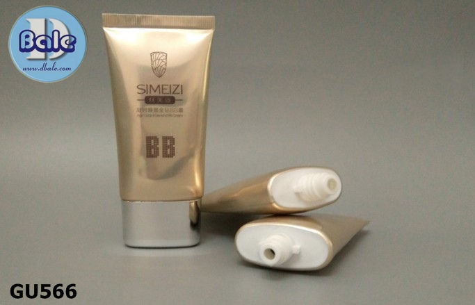 GU566 หลอดอลูทรงแบน ครีมกันแดดBB 40g
