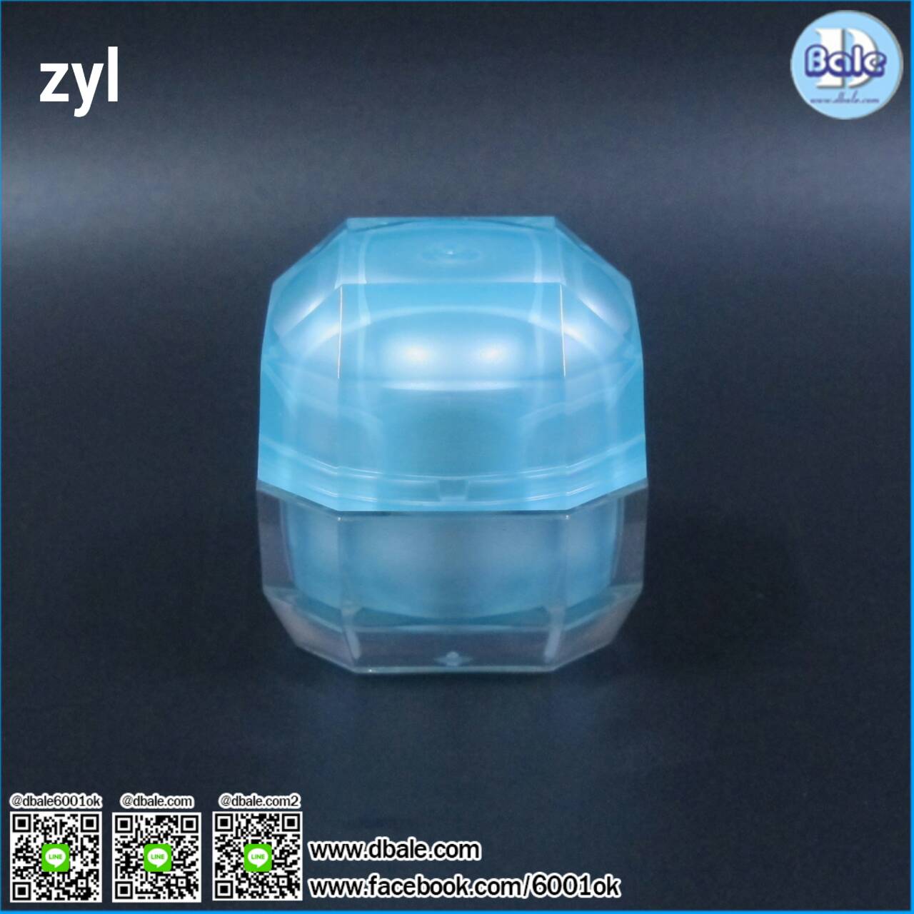 zyl 08-2017 กระปุกครีม บรรจุภัณฑ์สินค้าพรีออเดอร์ 3000ชิ้น  บรรจุภัณฑ์เครื่องสำอางค์ ถูกดีงาม