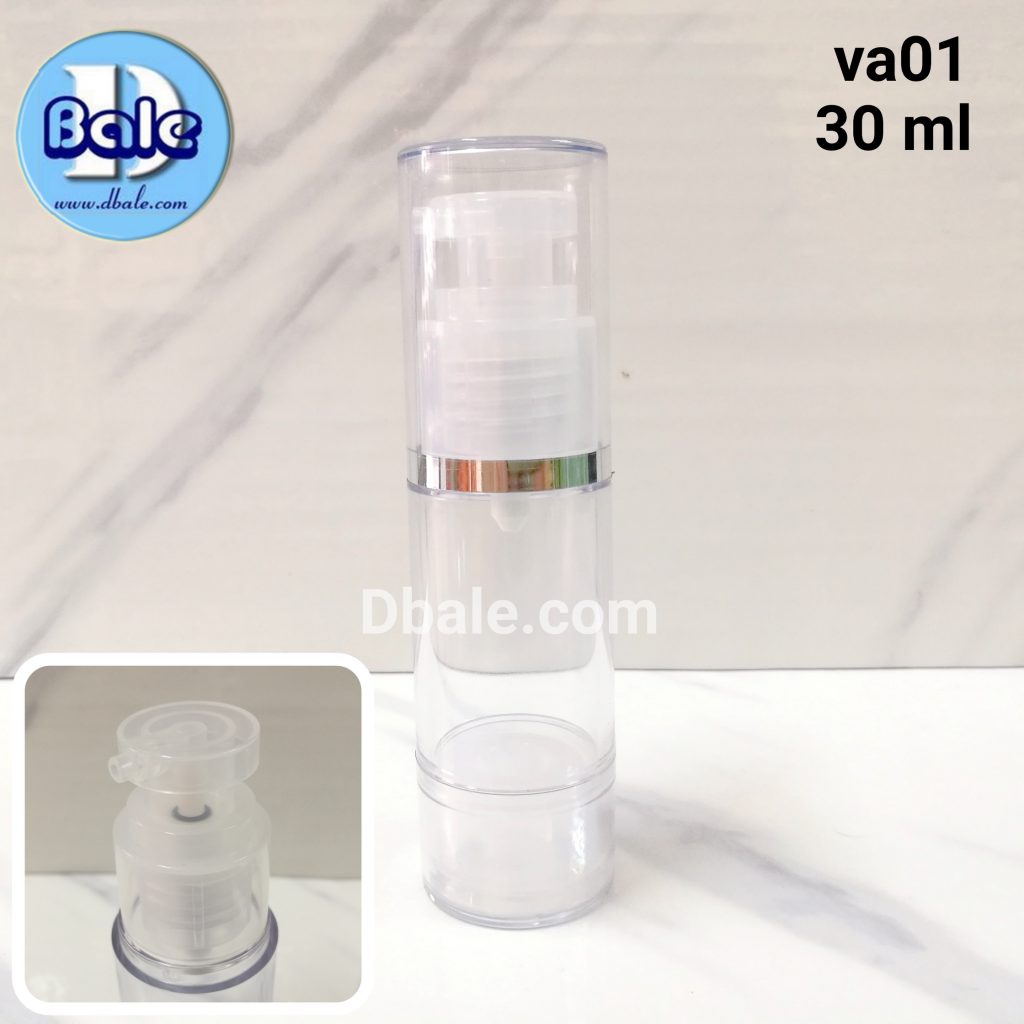 va01-30ml sai ขวดปั้มสูญญากาศ ราคาถูก  บรรจุภัณฑ์เครื่องสำอางค์ ถูกดีงาม