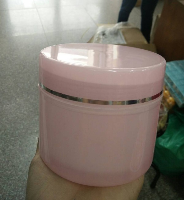 กระปุกครีม500กรัม สีชมพู  บรรจุภัณฑ์เครื่องสำอางค์ ถูกดีงาม