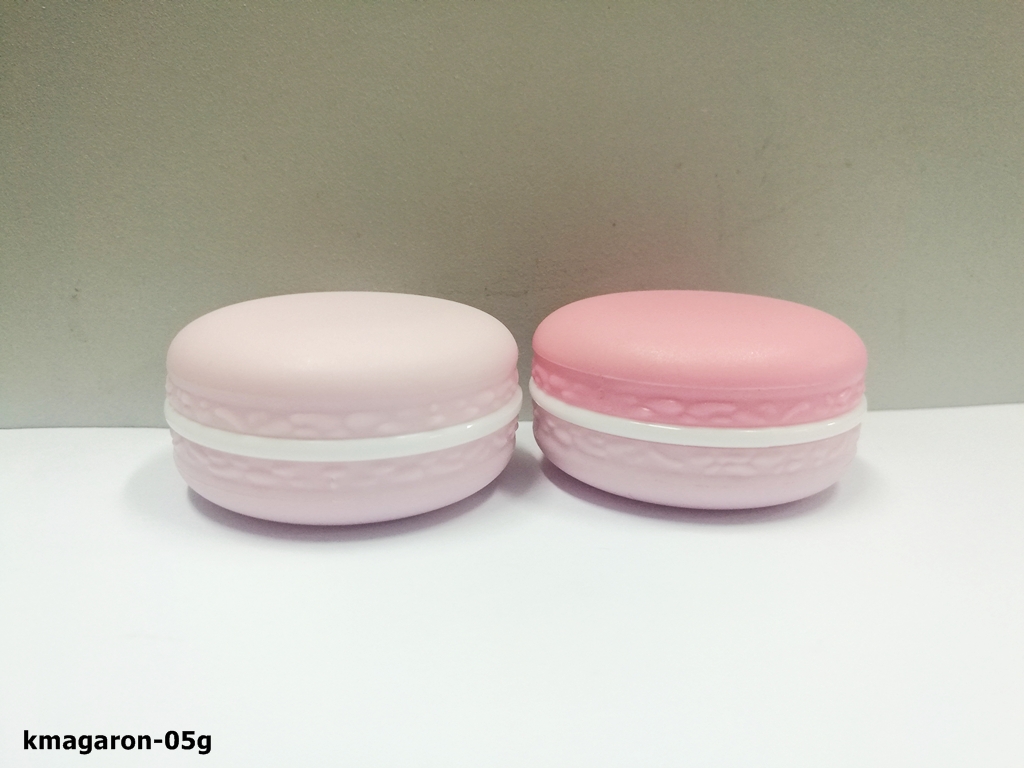 kmagaron-05g ชมพู กระปุก 5 กรัม มาการอง 