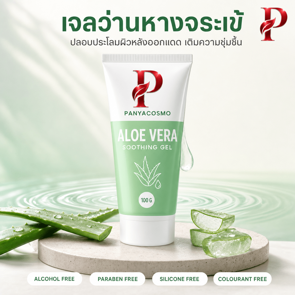 ปัญญาคอสโม อโลเวรา ซูทติ้ง เจล รับผลิต OEM