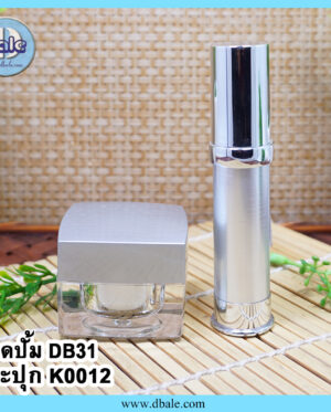 กระปุกครีม-k0012/ ขวดเซรั่ม-db31