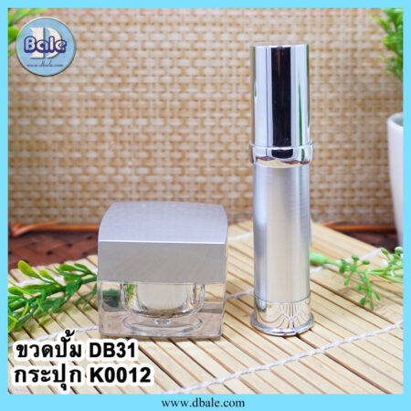 กระปุกครีม-k0012/ ขวดเซรั่ม-db31